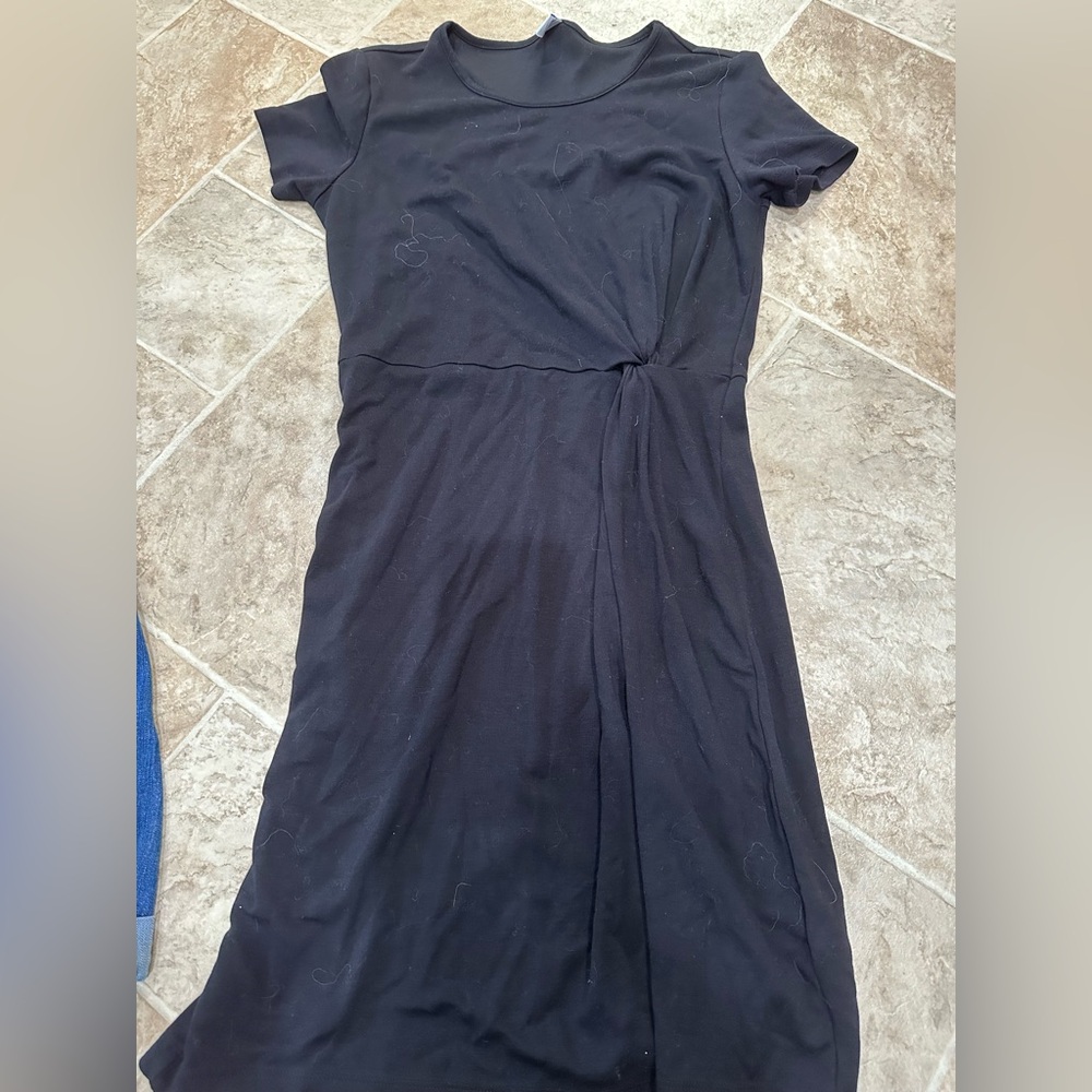Old Navy Classic Black Midi Dress